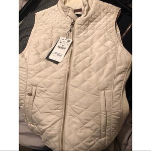 NEW Zara cream vest